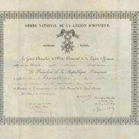 Conferimento della Legione d'Onore francese