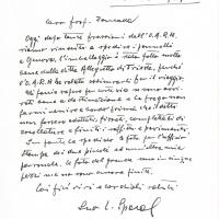 Lettera di Luigi Spacal, 1960 mar. 24