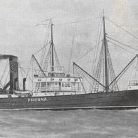 Il piroscafo "Ravenna" prima nave della "Linea C"
