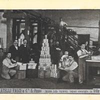 Fratelli Falci & C. - S. Paulo - Interno della fabbrica, Sezione cioccolato in Villa Prudente