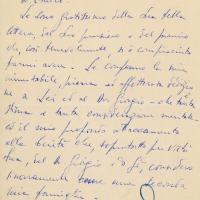 Lettera di Filippo Pedote a Enrico Parodi - 5 febbraio 1948