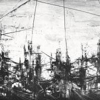 Mimmo Siniscalco (Sinisca) "La città che sorge" (1959), novembre - dicembre 1961, anno IX, n. 6, p. 39