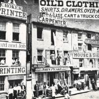 New York: Hudson Street nel 1865, maggio - giugno 1960, anno VIII, n. 3, p. 33