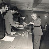 Roncan Riccardo - premiazione dei lavoratori anziani Italsider