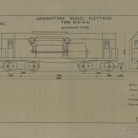 Locomotore diesel elettrico tipo 0-2-2-0