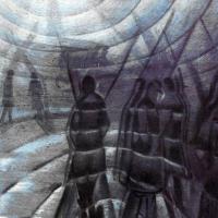 Sergio Russolo "Solidità nella nebbia" (1912), gennaio - febbraio 1959, anno VII, n. 1, p. 40