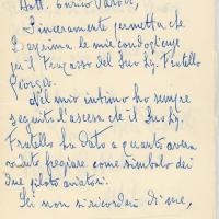 Lettera di Giovanni Benzi Ravelli, 21/08/1955 - fronte