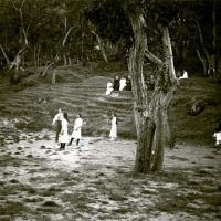 Gioco dei cerchietti in Campopiano (taglio)