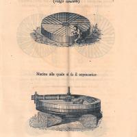 Fabbrica di mole francesi per molini - macina in fabbricazione