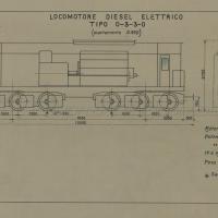 Locomotore diesel elettrico tipo 0-3-3-0