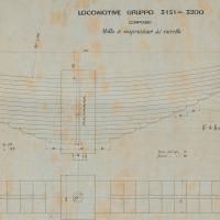 Locomotive Gruppo 3151 - 3200 - Molla di sospensione del carrello