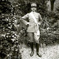 Ludovico Maria Chierici in divisa militare (taglio)