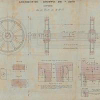 Locomotive Gruppo 3151 - 3200 - Asse per tender da 12 metri cubi