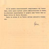 Spostamento del giardino zoologico di Genova Nervi - retro
