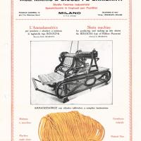 Macchinario per pastifici - ammassatrice