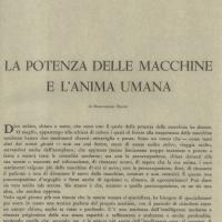 La potenza delle macchine e l'anima umana - di Bonaventura Tecchi, luglio - agosto 1962, anno X, n. 4, p. 17