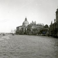Canal Grande. Sbocco nel bacino San Marco (taglio)