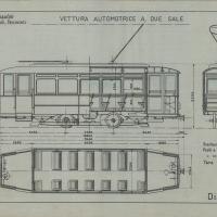 Officina Veicoli Ferroviari - Vettura Automotrice a due sale