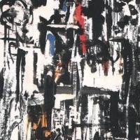 Emilio Vedova "Immagine del tempo n. 2" (1957), marzo - aprile 1961, anno IX, n. 2, p. 41